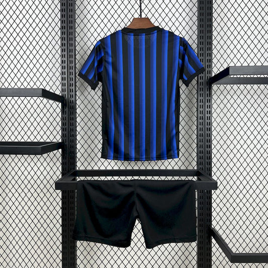 Inter Milan 2025/26 Home Kids Kit Go Jersey