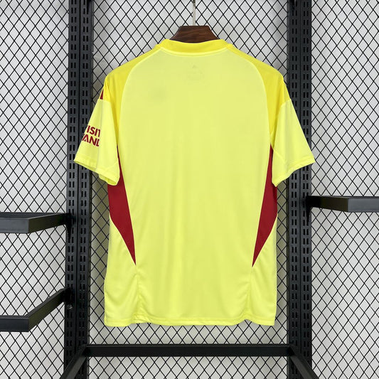 Arsenal 2025/26 Yellow goalkeeper Jersey Go Jersey