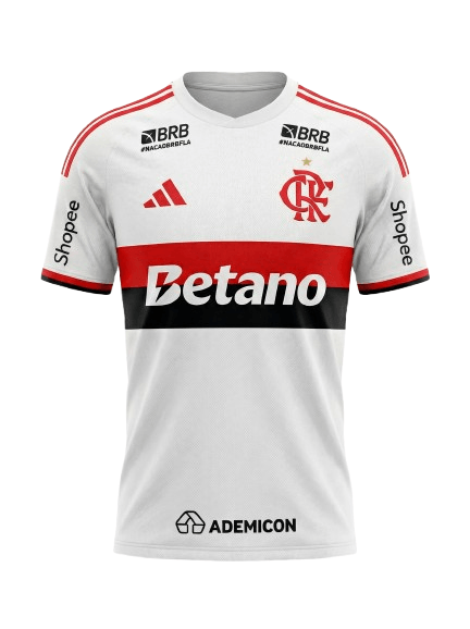 Flamengo 26/27 Away Jersey #9 PEDRO - with Sponsors - Fan Version Go Jersey