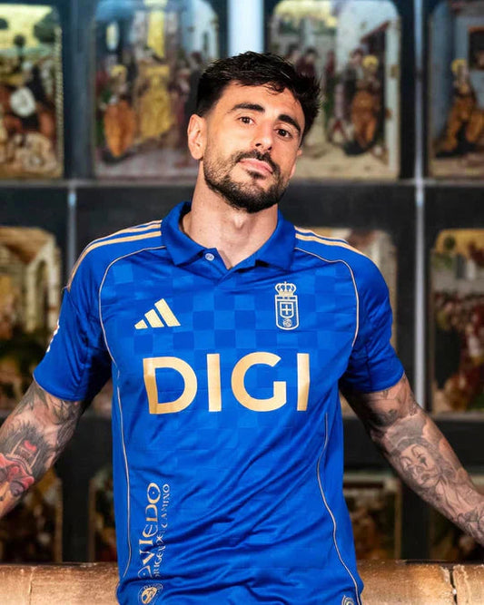 Camiseta Real Oviedo I 25/26 - Fan Version Go Jersey