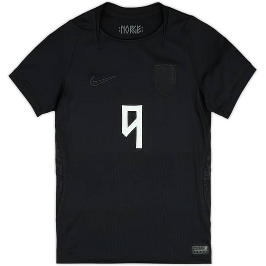 Norway Away Braut Haaland 9 Fan Jersey 2026-2027 World Cup Go Jersey