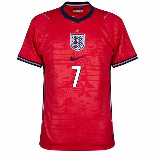 England Away Fan Jersey Saka 7 Shirt 2026-2027 GoJersey
