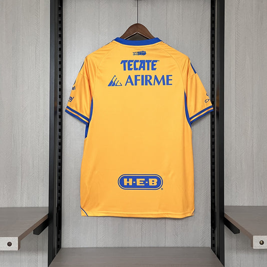 Tigres 2025/26 Home Jersey Go Jersey