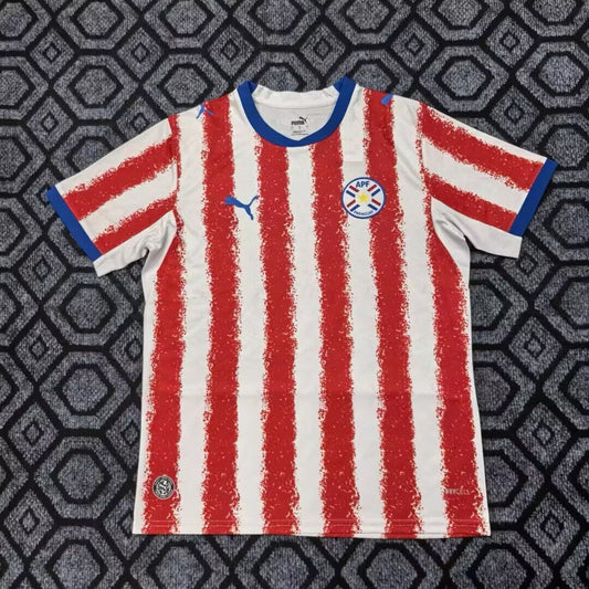Paraguay 2026 home World Cup 2026 - Fan Version Go Jersey
