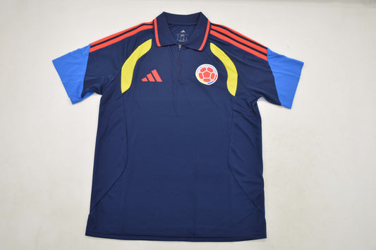 Colombia National Team 2026 Tiro Training Polo - Navy Go Jersey