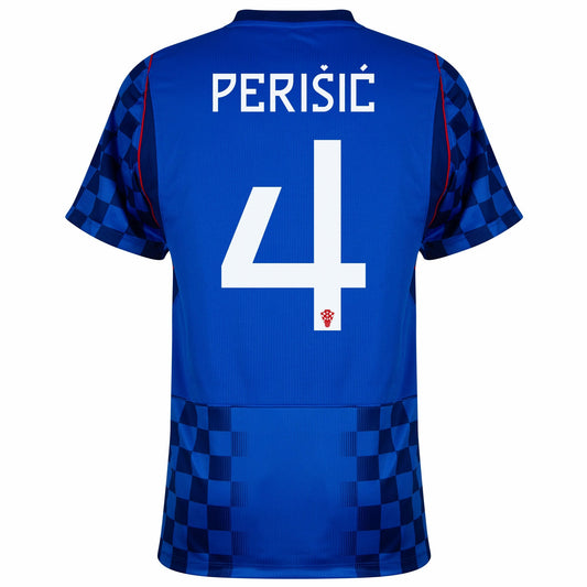 Croatia Away Perišić 4 Fan Jersey 2026-2027 World Cup Go Jersey