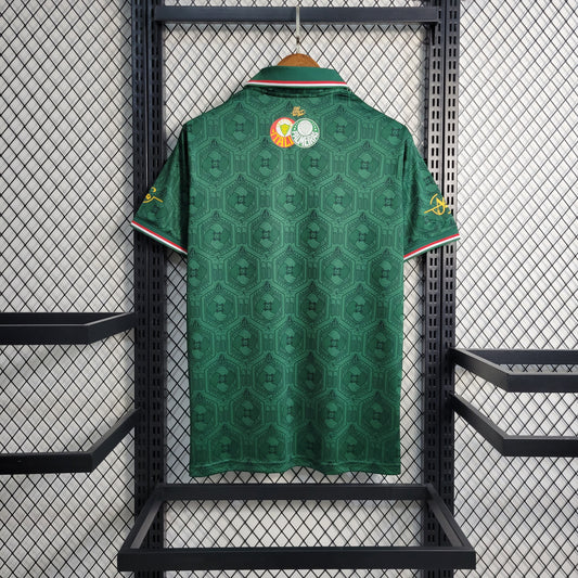 Palmeiras 2022/23 Abel Ferreira Polo - Green Go Jersey