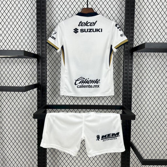 Pumas UNAM 2025/26 Home Kids Kit Go Jersey