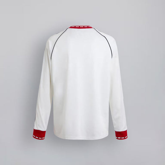 Manchester United Bring Back 1991 Away Long Sleeve Jersey White Go Jersey