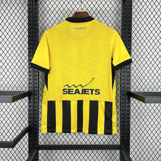 25/26 AEK Athens Home - Fan Version Go Jersey