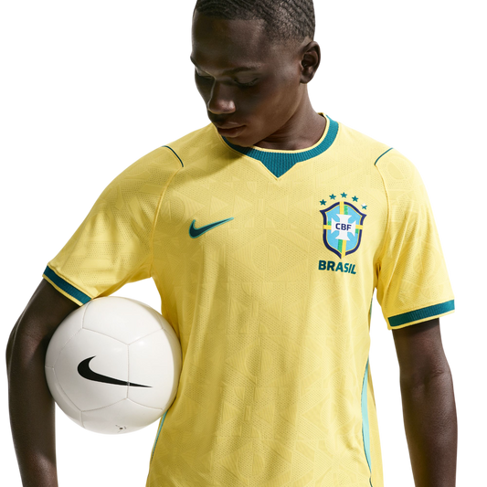 Brazil Home Player Version 2026-2027 GoJersey