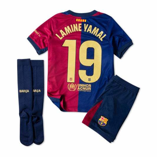 Kids KIT Barcelona Home Jersey 2024/25 Go Jersey