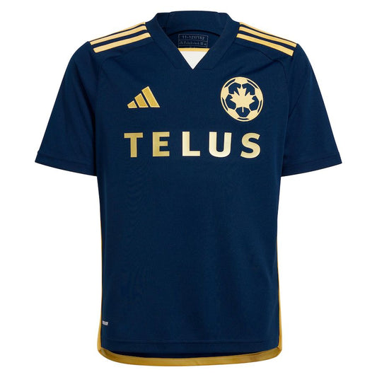 Kids Kit Vancouver Whitecaps Away Fan Jersey 2025/26 Go Jersey