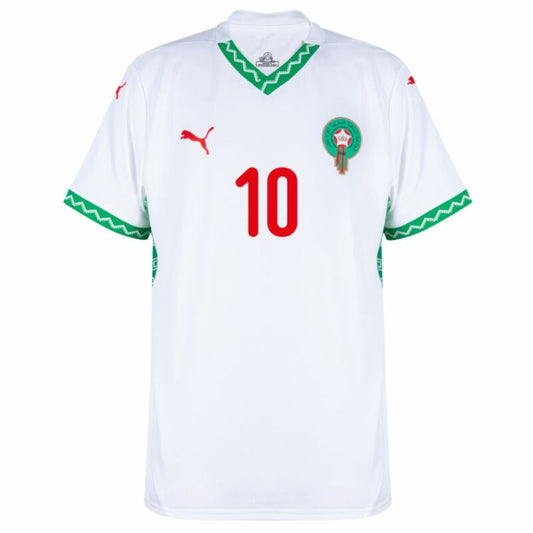 Marocco Brahim 10 Away Fan Jersey 2025/26 Go Jersey