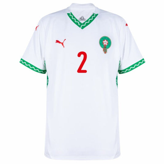 Marocco Hakimi 2 Away Fan Jersey 2025/26 Go Jersey