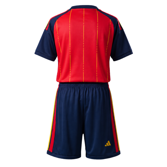 Kids Kit Spain Home World Cup 2026 Go Jersey