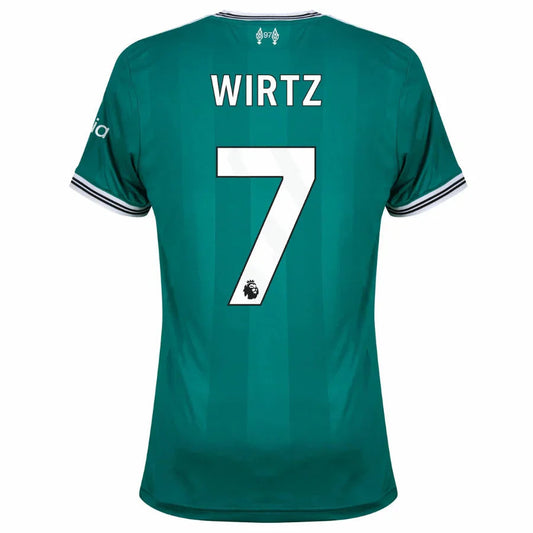 Liverpool Third Florian Wirtz 7 Fan Jersey 2025/26 Go Jersey