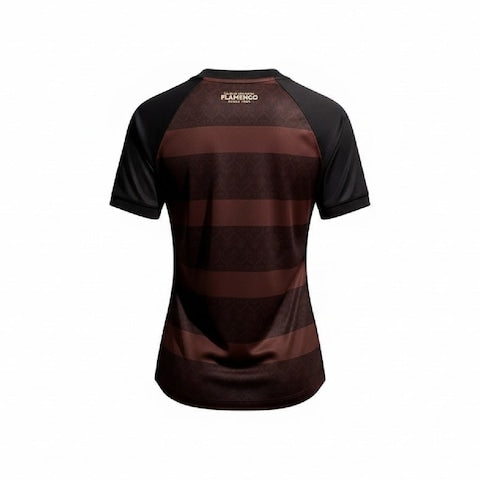 Flamengo woman 2025 diamante negro Home - Fan Version Go Jersey
