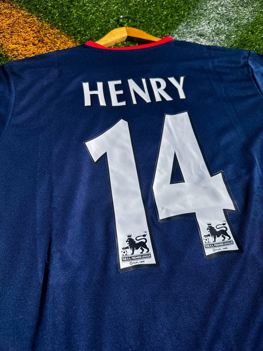 Arsenal Retro 2002/2003 Away Jersey Henry #14 Go Jersey