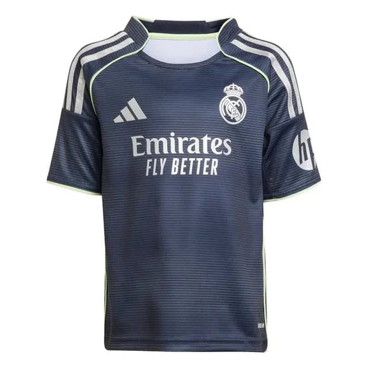 Real Madrid 2025/26 Away Kids Kit Go Jersey