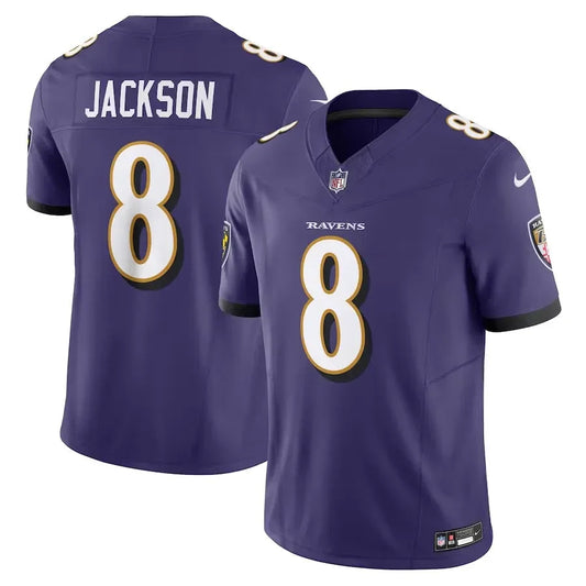 NFL Baltimore Ravens Lamar Jackson 8 Limited Go Jersey