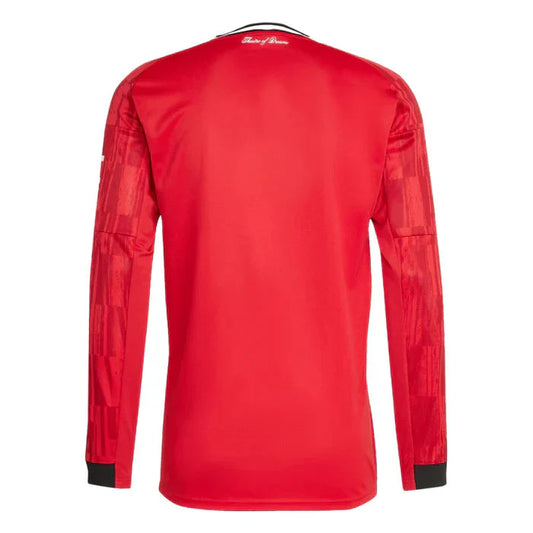 Manchester United Long Sleeve Home Fan Jersey 2025/26 Go Jersey