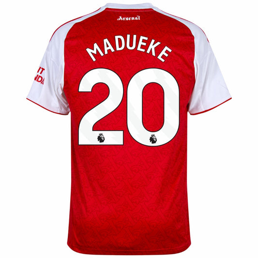 Arsenal Madueke 20 Home Fan Jersey 2025/26 Go Jersey