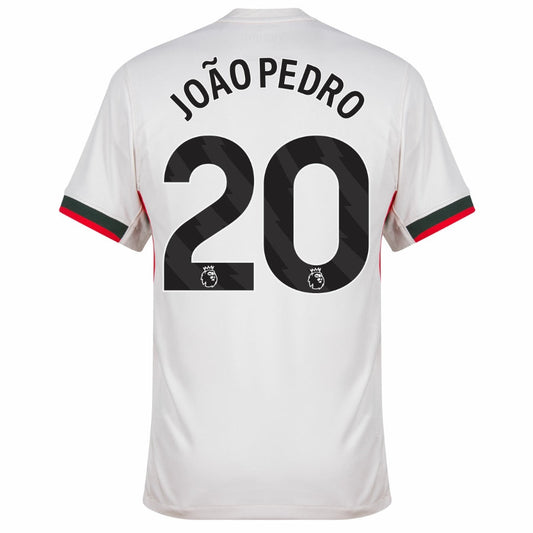 Chelsea Joao Pedro 20 Away Fan Jersey 2025/26 Go Jersey