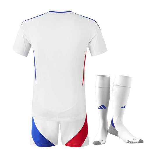 Kids KIT Olympique Lyonnais Home Jersey 2024/25 Go Jersey
