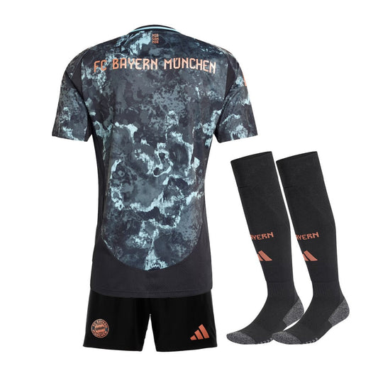 Kids KIT Bayern München Away Jersey 2024/25 Go Jersey