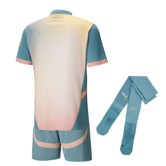 Kids KIT Manchester City Fourth Jersey 2024/25 Go Jersey