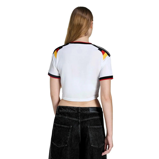 2026 Germany Women's Stadium Home Cropped Soccer Jersey World Cup 2026 Go Jersey