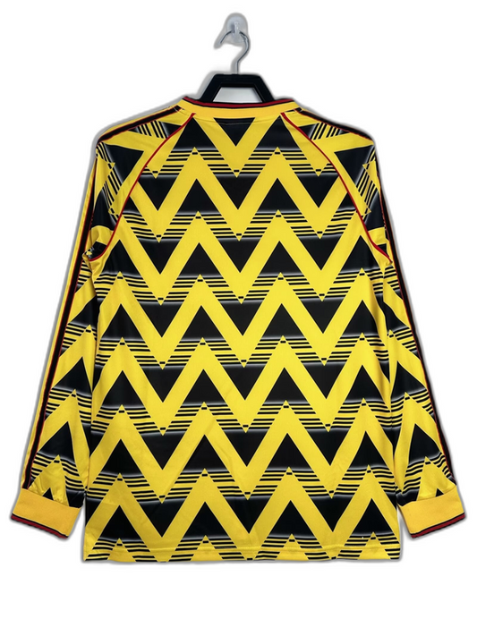 Arsenal 91/93 II Away Jersey - Long Sleeve Retro Version Go Jersey