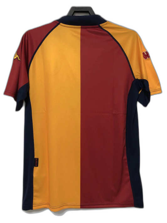 AS Roma 00/01 I Home Jersey - Retro Version Go Jersey