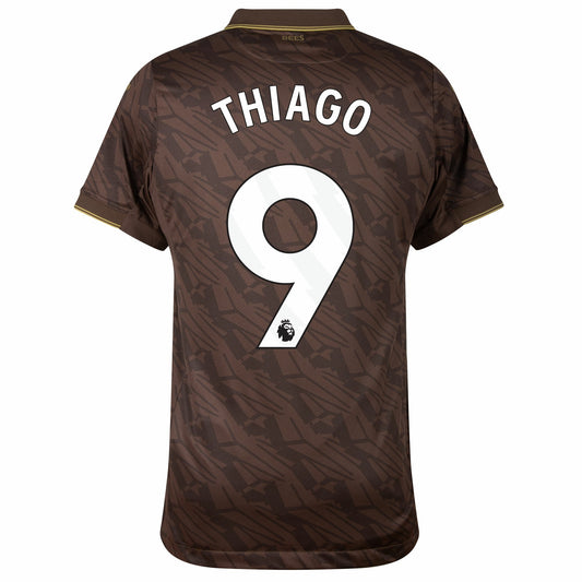 Brentford Away Thiago 9 Fan Jersey Shirt 2025-2026 (Premier League) Go Jersey