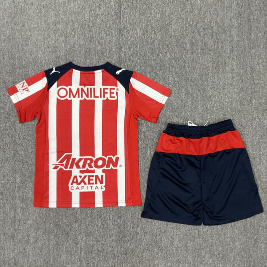 25/26 Kids Chivas Home Go Jersey