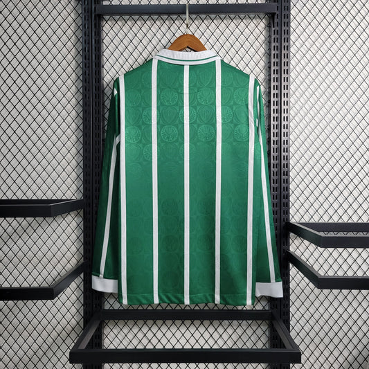 Palmeiras 1993 I Home Jersey - Long Sleeve Retro Version Go Jersey