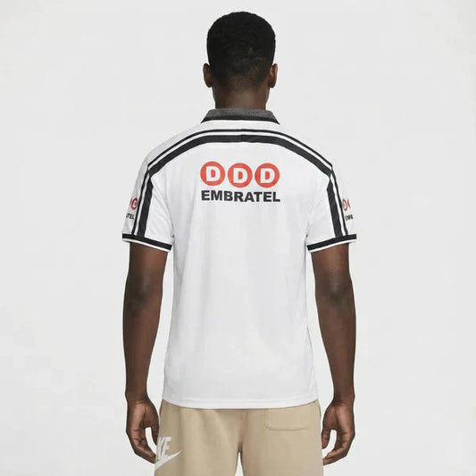 Jersey Corinthians Retrô Home 1998 Embratel Go Jersey