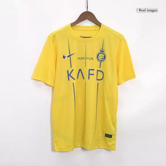 Kit Kids Al Nassr 2023/24 Home Go Jersey