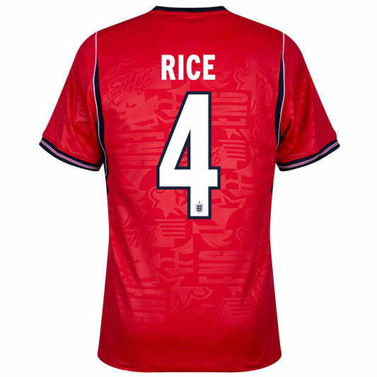 England Away Fan Jersey Rice 4 Shirt 2026-2027 GoJersey