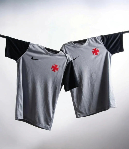 Jersey Vasco 2026/27 Fan Version - Training - Cinza+Preto Go Jersey