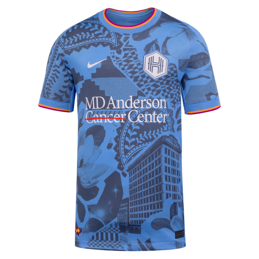 Houston Dash Nike Youth 2026 Third Stadium Replica Jersey - Blue