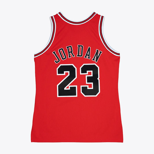 Michael Jordan Chicago Bulls Mitchell & Ness 1997-98 Authentic Jersey - Red
