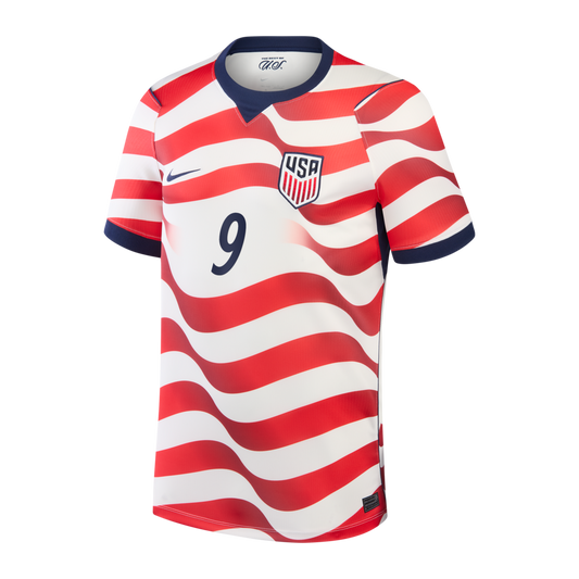 Ricardo Pepi USMNT Nike 2026 Home Stadium Replica Jersey - White