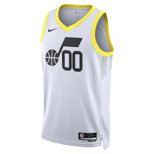 Utah Jazz Nike Unisex Swingman Custom Jersey White - Association Edition