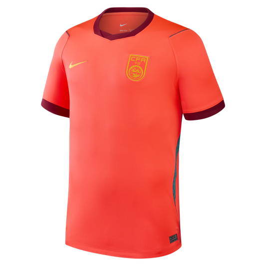 China National Team Nike 2026 Home Stadium Replica Jersey - Red