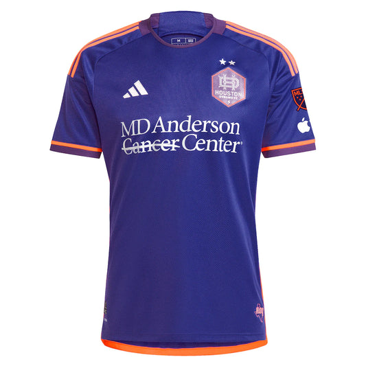 Houston Dynamo FC adidas 2024 Still Holdin' Authentic Jersey – Purple