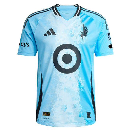 Joaquín Pereyra Minnesota United FC adidas 2025 CONVERGENCE On-Field Authentic Jersey – Blue