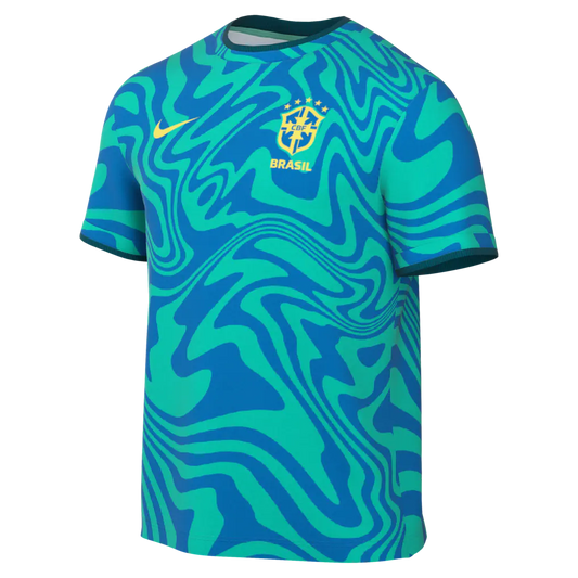 Brazil National Team Nike 2026 Academy Pro Pre-Match Top - Green