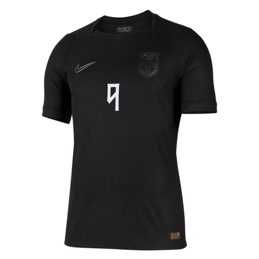 Erling Haaland Norway National Team Nike 2026 Away Match Authentic Jersey - Black